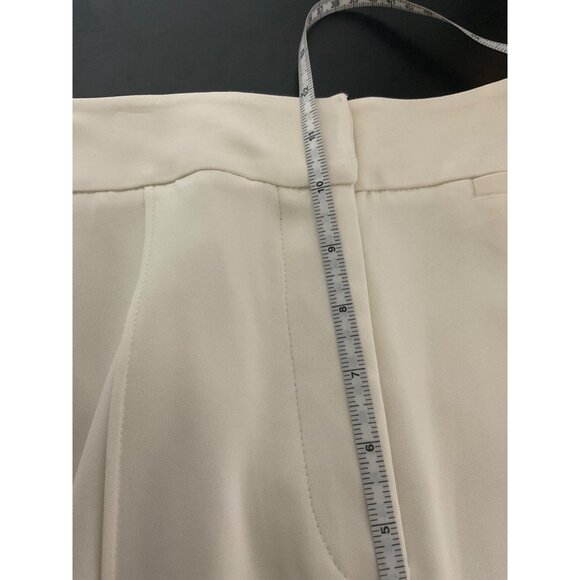 *A.L.C. Cropped Pants Ivory Wide Leg size 6 - Picture 10 of 13